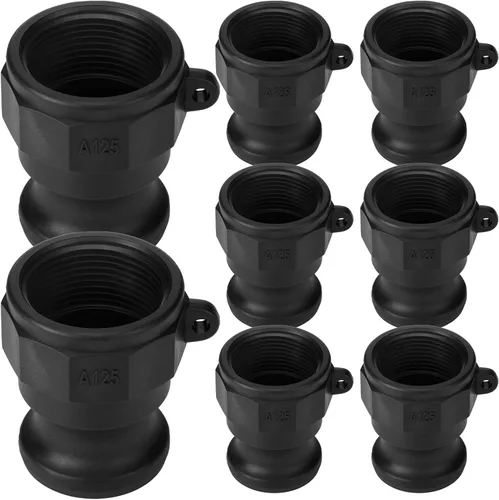 Vista 8 de Klyyo - Juego de 4 accesorios de Poly Camlock de 2 pulgadas macho x hembra