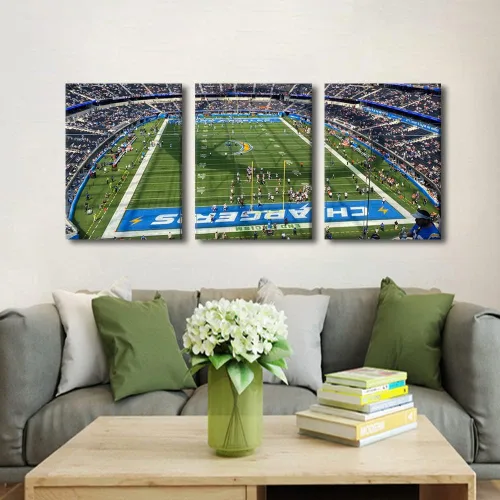 Vista 164 de Lincoln - Lienzo decorativo para pared, diseño de campo financiero de Filadelfia, paisaje de estadio de fútbol de Filadelfia, decoración de pared