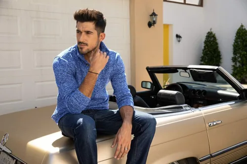 Vista 3 de COOFANDY Sudadera de punto casual para hombre, suéter de moda térmico ajustado