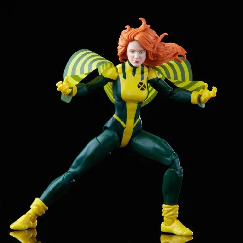 Vista 4 de Marvel Legends Series X-Men Siryn Figura de acción coleccionable de 6 pulgadas, 2 accesorios y 1 pieza Build-A-Figure