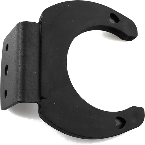 Vista 4 de LQ Industrial Soporte de gancho para micrófono, 2 unidades, negro, inalámbrico, soporte de gancho para micrófono, clip de pared, soportes