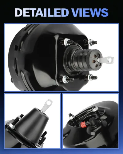 Vista 7 de IRONTEK Potenciador de freno de vacío 54-71243 apto para Buick 1982-1987