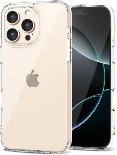 Vista 19 de LoeoeL para iPhone 8 Plus/ 7 Plus Funda Transparente, Funda Híbrida de Teléfono [Plástico Duro y Parachoques de Silicona Suave] Cubierta Protectora