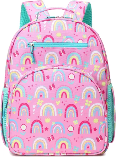 Vista 16 de abshoo Lindas mochilas ligeras para niños de 4 a 8 años de edad (coches negro)