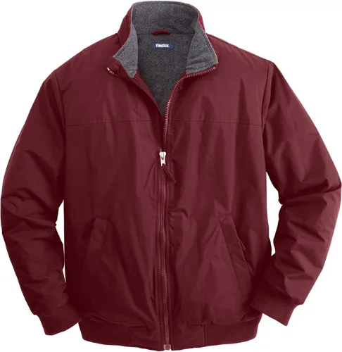 Vista 9 de KingSize Chaqueta bomber grande y alta con forro polar para hombre