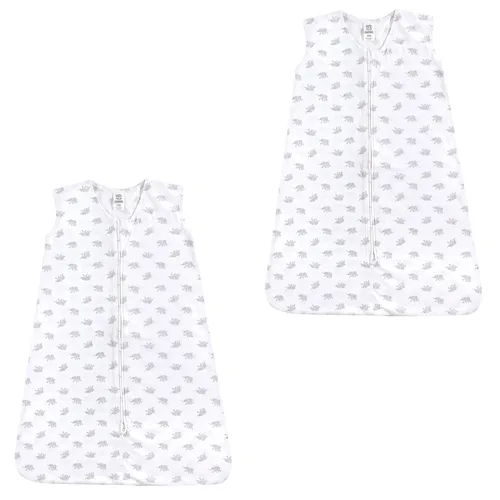 Vista 45 de Luvable Friends - Saco de dormir para bebé sin mangas, diseño unisex, Saco de dormir de algodón sin mangas, saco de dormir, manta, 0-6 meses