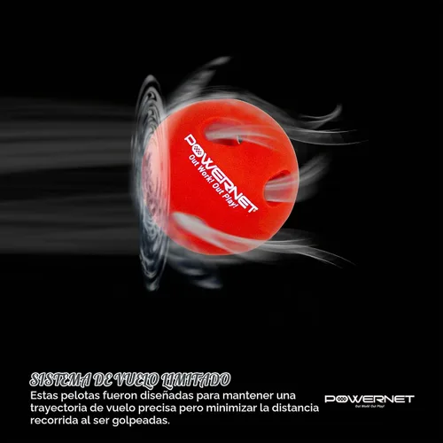 Vista 3 de PowerNet Crusher Training Baseballs, Baseball Hitting Trainer for Improved Speed, Power & Coordination, Batting Practice Baseballs