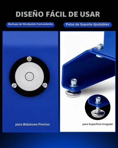 Vista 6 de Orion Motor Tech Soporte de balanceo de rueda para motocicleta y bicicleta, soporte de balanceo de neumáticos con conos de centrado ajustables
