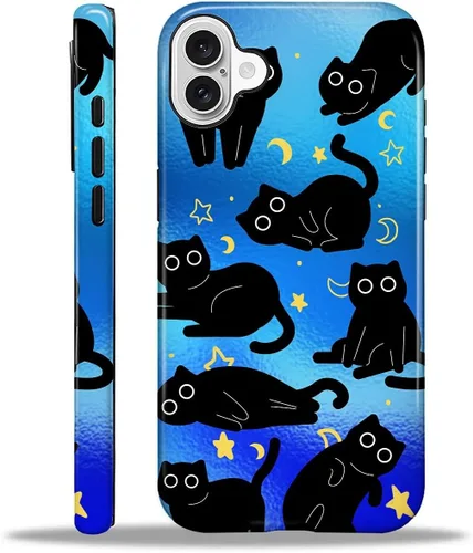 Vista 129 de Funda para iPhone 11, resistente híbrida 2 en 1, protección completa contra golpes con acabado brillante, diseño de collage de tela a cuadros