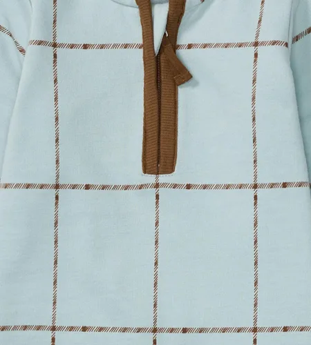Vista 41 de Burt's Bees Mono de manga larga 100% orgánico para bebé niño