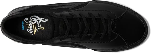 Vista 2 de Lakai Flaco II SMU Skate Shoes - Modelo Pro por Stevie Perez Negro/Cuero negro