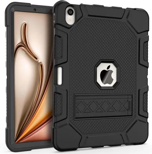 Vista 8 de Funda para iPad mini 7 A17 Pro 2024/iPad Mini 6 2021, Funda Protectora Resistente de Servicio Pesado a Prueba de Golpes para iPad mini 6ª/7ª