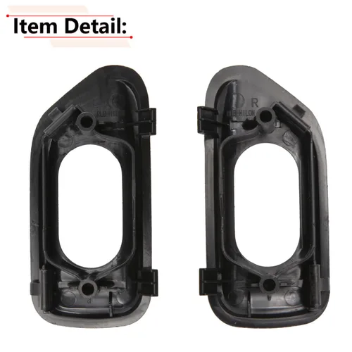 Vista 5 de RLB-HILON - 1 par de bisel de interruptor de cerradura de puerta para Jeep Wrangler JK modelo for 2011 2012 2013 2014 2015 2016 2017 2018 Year