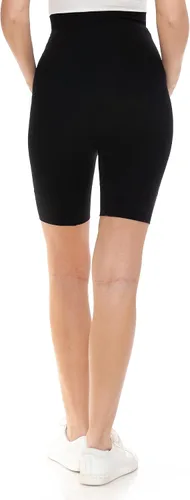 Vista 3 de Leggings Depot Ropa de maternidad sin costuras para mujer, ropa interior de embarazo a medio muslo, soporte para el vientre, evita rozaduras, S-XL