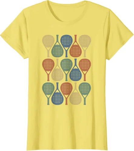 Vista 41 de Vintage Retro Padel Camiseta de Padel Sports Lover