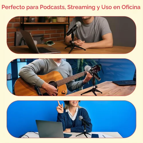 Vista 7 de Pyle - Soporte de micrófono de escritorio para trípode, altura ajustable de 4.7 a 8.7 pulgadas de alto con soporte de embrague resistente, peso de 5