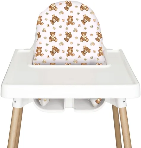 Vista 9 de Nibble and Rest Funda de cojín para silla alta para cojín inflable, compatible con IKEA Antilop silla alta, accesorios para silla alta, a prueba