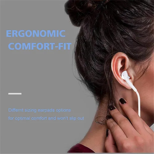 Vista 7 de Auriculares USB C para iPhone 17, auriculares tipo C con cable con micrófono y control remoto, auriculares con cancelación de ruido, compatibles
