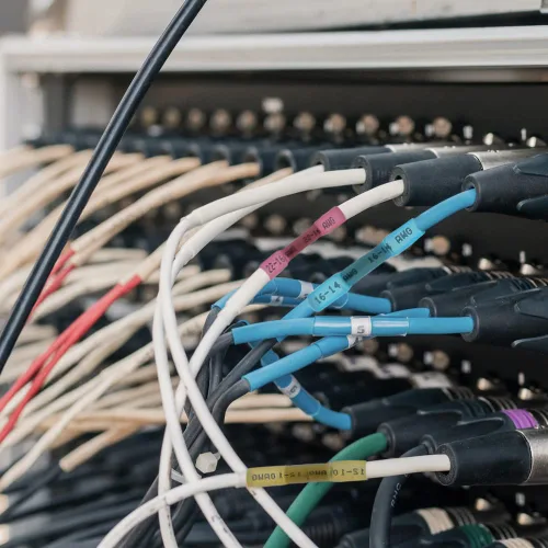 Vista 7 de Conectores a tope termorretráctiles de 12-10 AWG, 50 unidades, amarillos, impermeables, conectores de cable eléctrico, empalme, terminales