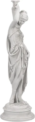 Vista 9 de Design Toscano Dione the Divine Greek Water Woman - Estatua de jardín para interiores y exteriores, tamaño mediano, 22 pulgadas de alto, resina