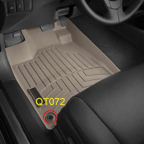 Vista 5 de Juego de 8 clips de retención para alfombrillas compatibles con Volkswagen 3D0864851B41 + 3D0061795B41 para Beetle Eos GTI Jetta Passat Rabbit