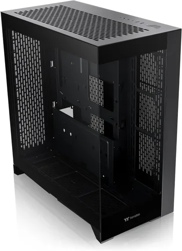 Vista 5 de CTE E600 MX Negro Mid Tower E-ATX Funda con diseño de eficiencia térmica centralizada; malla intercambiable y panel frontal TG; soporte de montaje