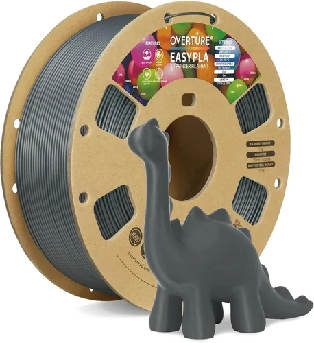 Vista 36 de OVERTURE - Filamento de ácido poliláctico (Easy PLA) para impresora 3D de 1.75 mm, bobina de cartón de 2.2 libras, precisión dimensional +/- 0.02