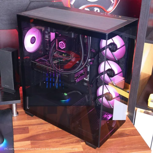 Vista 14 de CyberPowerPC PC para juegos, AMD Ryzen 9 9900X, GeForce RTX 5070 12GB