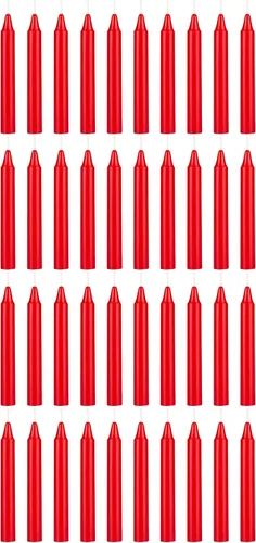 Vista 54 de Mega Candles Mini vela de hechizo con carillón cónico, 20 unidades, 4 x 1/2 Surtido