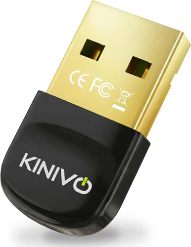 Vista 8 de Adaptador USB Bluetooth Kinivo para PC BTD400 (dongle receptor Bluetooth 4.0, baja energía) - Compatible con Windows 11/10/8.1/8, Raspberry Pi