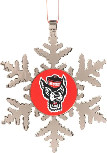 Vista 30 de Adorno navideño de copo de nieve de Alabama Crimson Tide