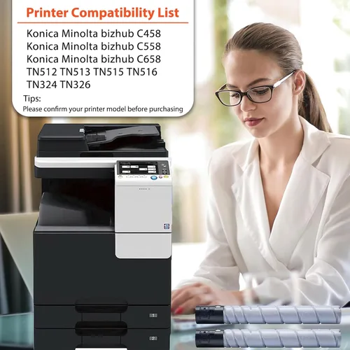 Vista 2 de TN-514 Cartucho de tóner TN512 TN513 TN514 TN515 TN516 TN324 TN326 Toner