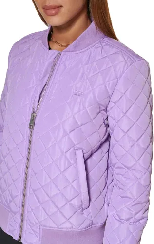 Vista 5 de Levi's Chaqueta bomber acolchada con diamantes para mujer