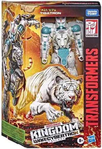 Vista 2 de Everydaze Essentials Generations War for Cybertron Kingdom Voyager Tigatron Incluye Lucy Loopies, Rainbow Pop Its & Everydaze Essentials Tote