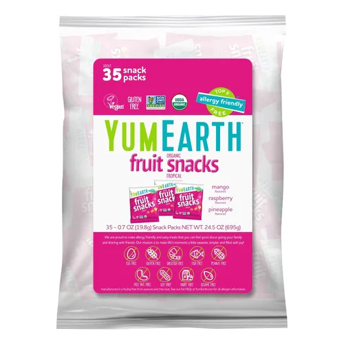 Vista 13 de YumEarth - Caja de botanas de frutas orgánicas, 0.7 oz (paquete de 10)