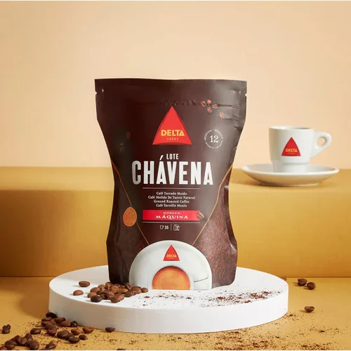 Vista 6 de Delta Granos de café enteros Robusta y Arábica tostados 8.82 oz