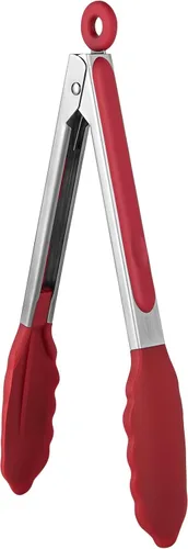 Vista 16 de Pinza de cocina resistente al calor de 600ºF: pinza de cocina de silicona U-Taste de 7 pulgadas con puntas de goma antiadherentes selladas firmes
