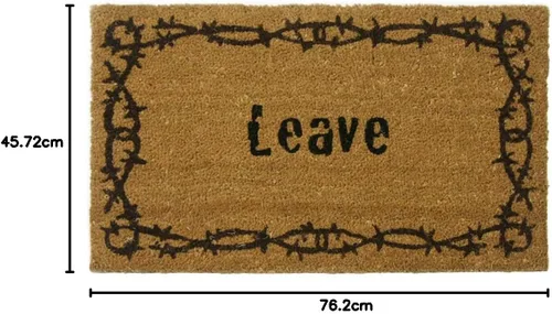 Vista 6 de Rubber-Cal Alfombrillas Leave Unwelt, 18 x 30 pulgadas