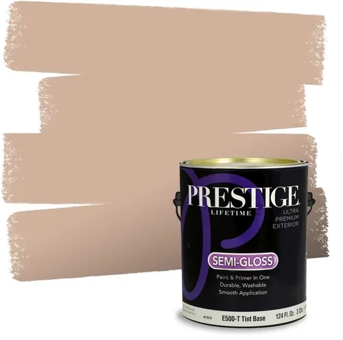 Vista 115 de Pintura 2 en 1, para primera mano y para exterior, de Prestige Paints, E100-N-1120BM
