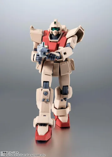 Vista 3 de TAMASHII NATIONS - Traje móvil Gundam The 08th MS Team - RGM-79(G) GM Ground Type Versión A.N.I.M.E., Figura Coleccionable de Robot Spirits Gundam