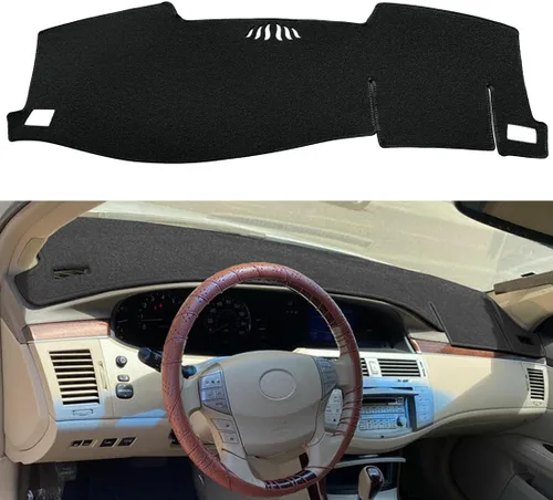 Vista 8 de Funda para salpicadero de ajuste personalizado para Toyota Avalon 2005 2006 2007 2008 2009 2010 con recorte para altavoz, protector de alfombrilla
