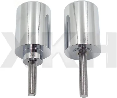 Vista 5 de XKMT-Deslizador de marco de aluminio sin corte compatible con 2000-2001 CBR 929RR 2002-2003 CBR954RR RR cromado [B00YWCUE6W]