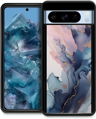 Vista 199 de Compatible con Google Pixel 4A 5G Mobile Case Creative Acrylic Panel trasero Silicona Protección Grip especialmente diseñado para Google Pixel 4A 5G