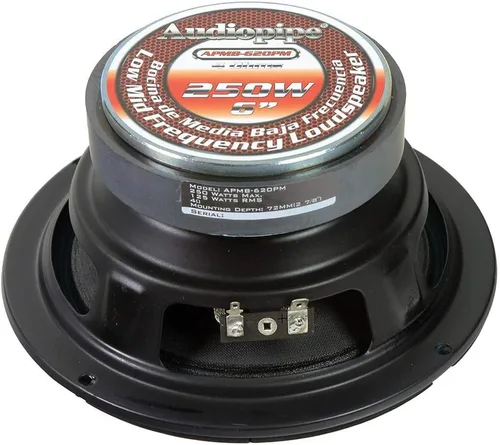 Vista 3 de 6 pulg. 250W Max Cada altavoz de baja frecuencia media
