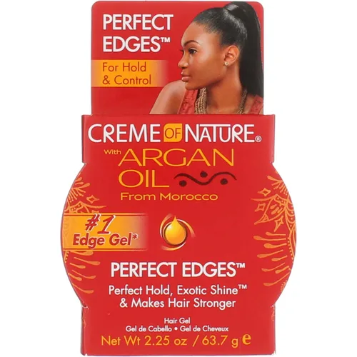 Vista 4 de Creme of Nature Aceite de argán Perfect edges On-The-Go, 0.5 onzas