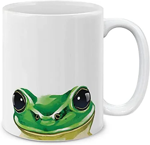 Vista 18 de MUGBREW Taza de té de cerámica linda de alpaca de 11 oz