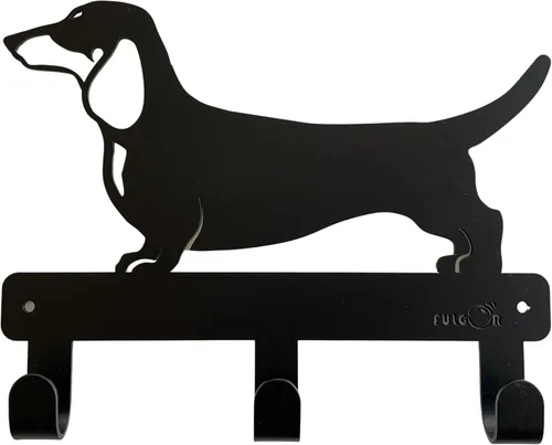 Vista 8 de Fulgor Gancho de pared de metal para decoración de cachorro, perro y gato (gato grande)
