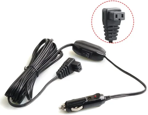 Vista 2 de Enfriador de coche automotriz calentador de nevera DC cable de alimentación para Coleman Euhomy Alpicool Bodega Dometic indelB Mobicool