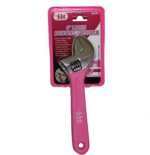 Vista 2 de IIT 88050 Llave ajustable rosa de 6 pulgadas para mujer