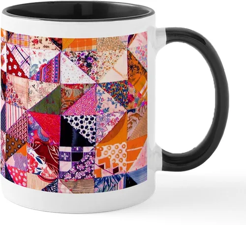 Vista 123 de CafePress Ascii - Taza de café de cerámica, taza de té, 11 onzas